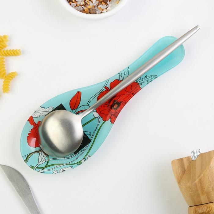 Подставка под ложку Дорого внимание «Мечтай», 21,4 х 7,5 см, стекло Подставка под ложку Дорого внимание «Мечтай», 21,4 х 7,5 см, стекло