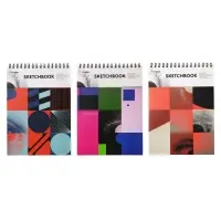 Скетчбук 21&times;29 см для пастели, 30 листов, жесткая обложка, плотность 130 г, МИКС