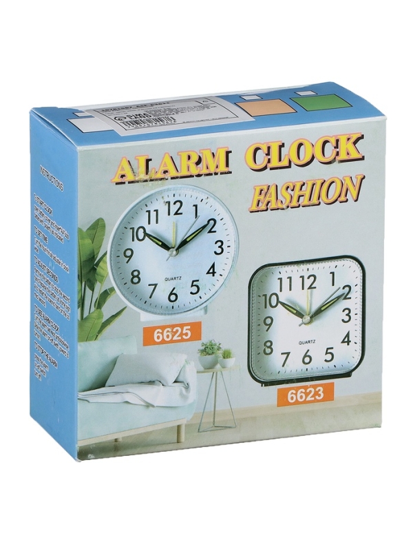 Часы будильник настольные, на батарейках, 9 х 3.7 см, циферблат d-8.5 см Часы будильник настольные, на батарейках, 9 х 3.7 см, циферблат d-8.5 см