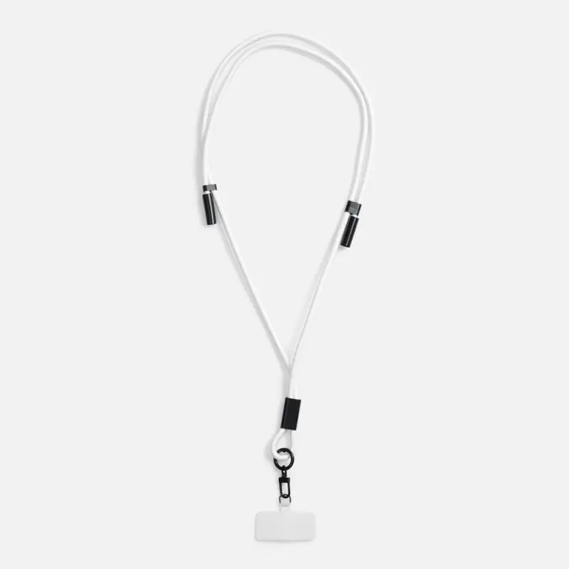 Кабель-ланьярд energyFlex Power Delivery 60 Вт, белый