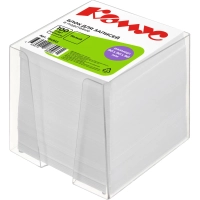 Блок для записей в подставке КОМУС в стакане 9х9х9 белый блок 100 г, 100