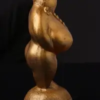 Фигурка гипс &laquo;Богиня плодородия&raquo;, 13&times;6&times;6 см, бронза