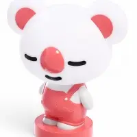 Лампа - ночник ZABIAKA &laquo;Коала&raquo;, световые эффекты, работает от сети, МИКС