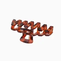 Крабик для волос &laquo;Джуна&raquo;, зигзаг, 9.5 см, МИКС