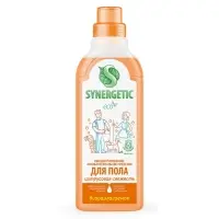 Средство для мытья полов Synergetic &laquo;Цитрусовая свежесть&raquo;, биоразлагаемое, концентрированное 750 мл