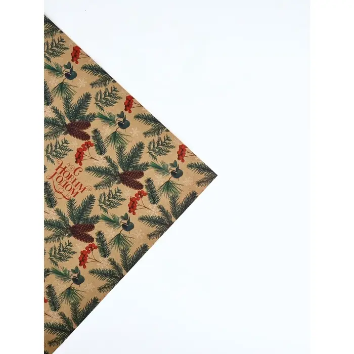 Набор упаковочной бумаги &laquo;Зимние истории&raquo;,4 листа, 70 &times; 100 см