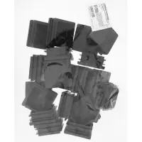 Заглушка для профильной трубы ТУНДРА, 40х40 мм, набор 20 шт Заглушка для профильной трубы ТУНДРА, 40х40 мм, набор 20 шт