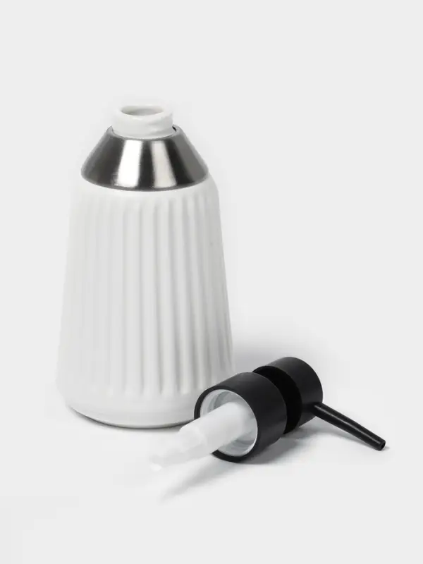 Набор для ванной SAVANNA &laquo;Хром&raquo;, 3 предмета, дозатор для мыла, стакан, мыльница