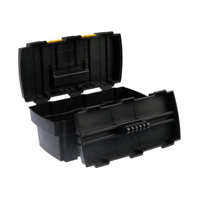 Ящик для инструмента ТУНДРА, 16 Ящик для инструмента ТУНДРА, 16", 420 х 225 х 200 мм, пластиковый, подвижный лоток