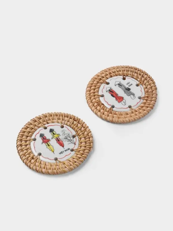 Подставка под горячее, 10 см, МИКС