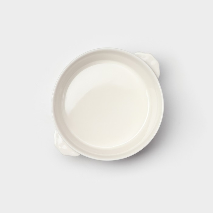 Салатник керамический Magistro Whitewarm, 700 мл, 18×15×6 см