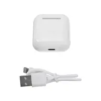 Наушники беспроводные Luazon i11, TWS, вкладыши, Bluetooth 5.0, 35/300 мАч, сенсор, белые