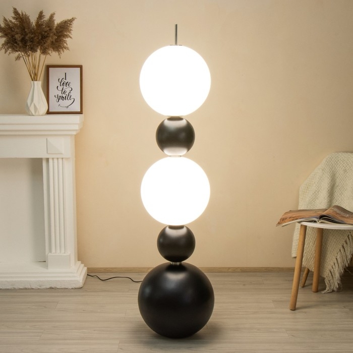 Торшер  Торшер "Балби " LED 18Вт 4000К черный 40х40х158см