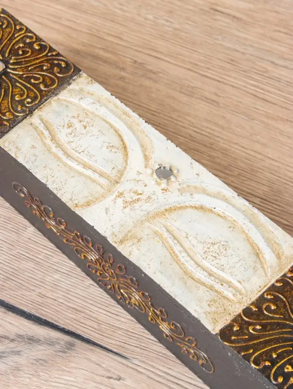 Шкатулка Шкатулка "Будда" 32х7х7 см, МДФ