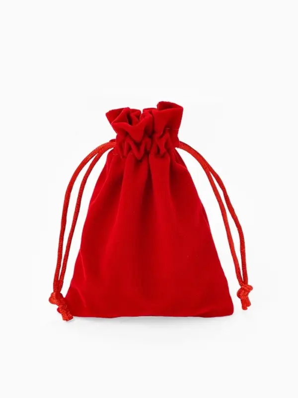 Набор мешочков бархатных 50 шт. &laquo;Классика&raquo; 9&times;12 см, красный