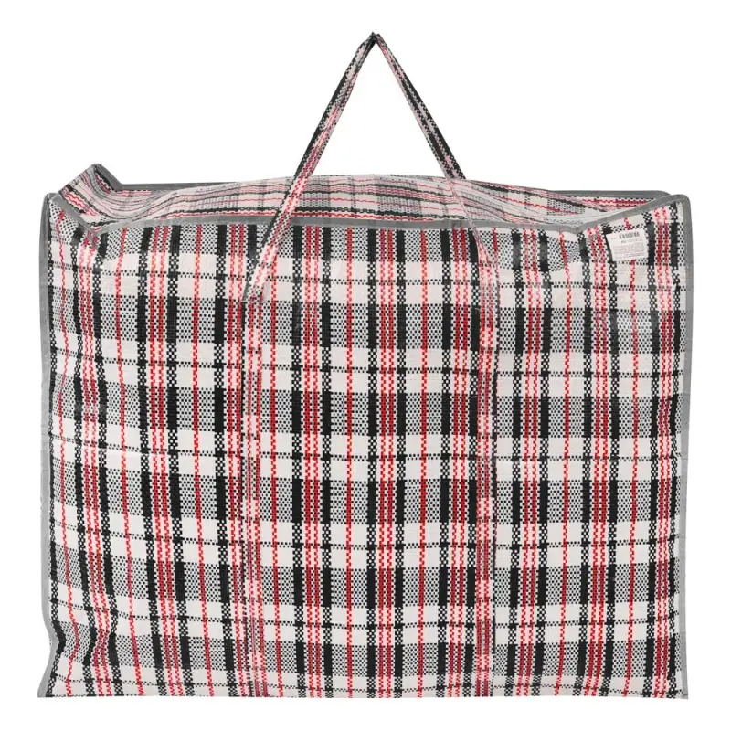 Сумка хозяйственная тм VETTA Клетка, 60x50x30см, 90 литров, до 10кг, полипропилен, 2 цвета