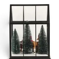 Фигурка светодиодная &laquo;Дед мороз отдыхает&raquo;, новогодняя, 3хАА, музыка, USB, 15&times;25.5&times;33.5 см