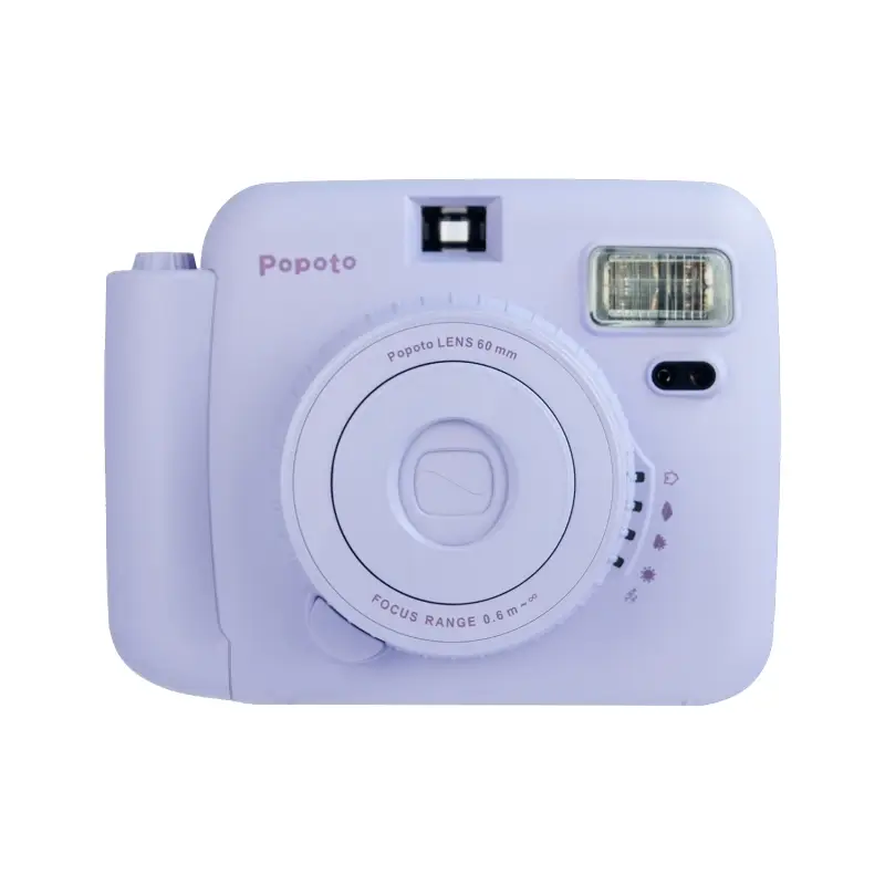 Фотоаппарат мгновенной печати Popoto сиреневый (без картриджа в комплекте) Фотоаппарат мгновенной печати Popoto сиреневый (без картриджа в комплекте)