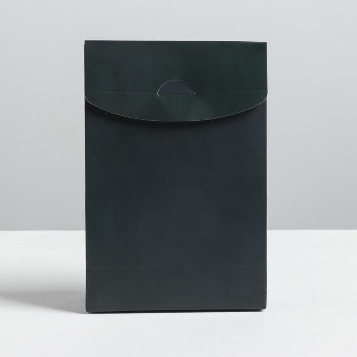 Коробка подарочная новогодняя складная «С Новым годом!», 15 х 7 х 22 см, Новый год Коробка подарочная новогодняя складная «С Новым годом!», 15 х 7 х 22 см, Новый год