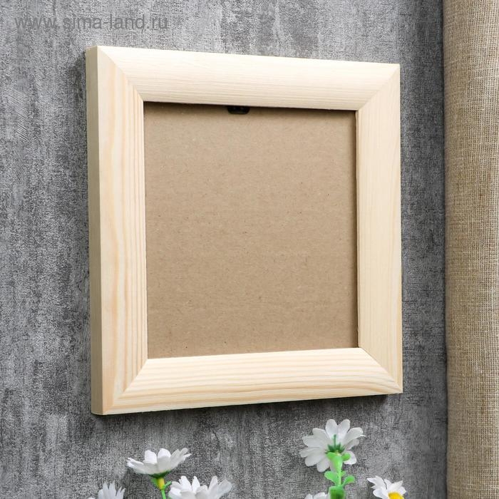 Фоторамка сосна 35 15х15 см бесцветная Фоторамка сосна 35 15х15 см бесцветная