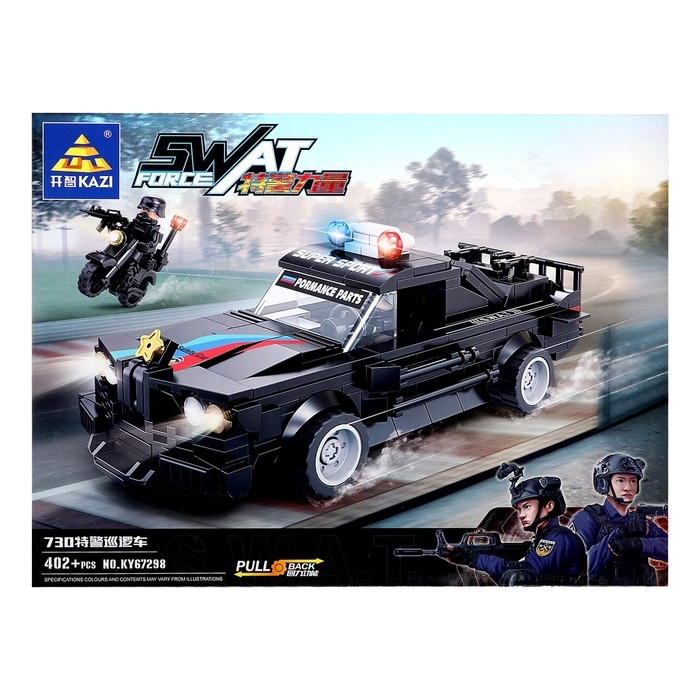 Конструктор «Спецназ. Машина», инерционный, 402 детали Конструктор «Спецназ. Машина», инерционный, 402 детали