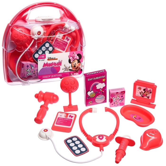 Набор доктора, Минни Маус, в коробке Набор доктора, Минни Маус, в коробке