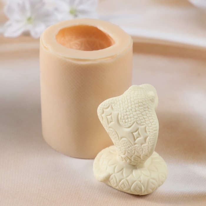 Молд силиконовый Молд силиконовый "Змея №7" 7,5х5,5х5 см