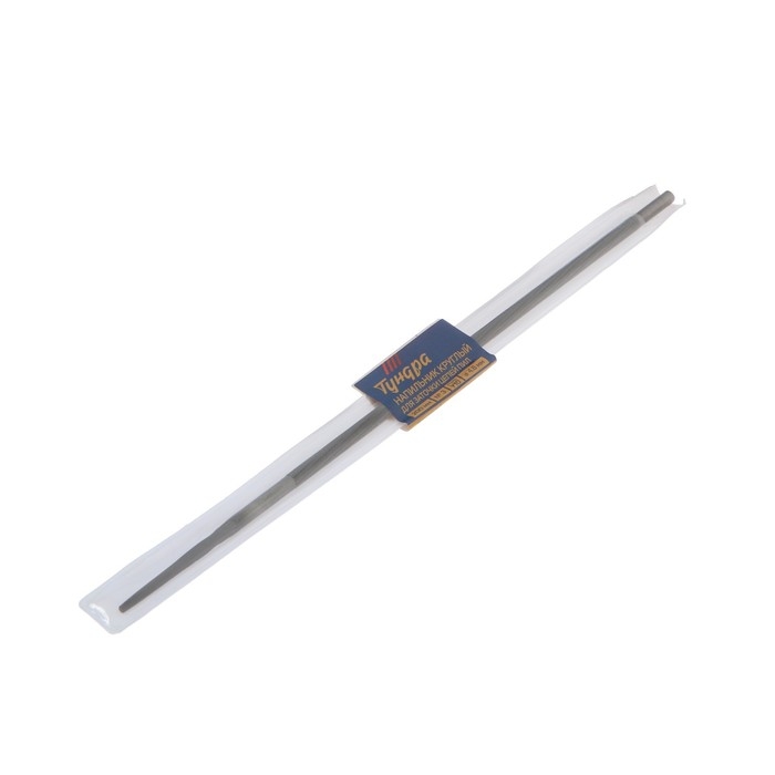 Напильник ТУНДРА, для заточки цепей шаг 0.325 Напильник ТУНДРА, для заточки цепей шаг 0.325", круглый, сталь ШХ15, d=4.8 мм, №3, 200 мм