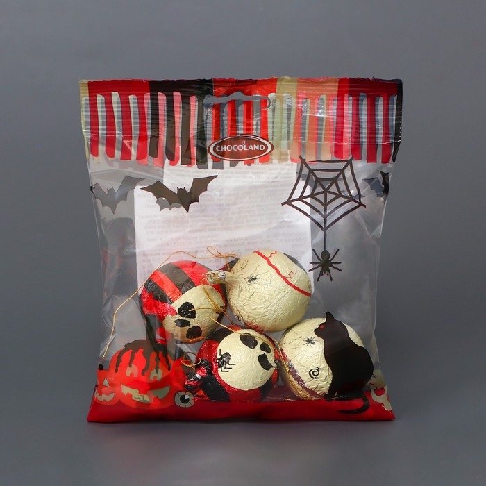 Шоколад фигурный молочный Шоколад фигурный молочный "Хэллоуин" шары, 63 г