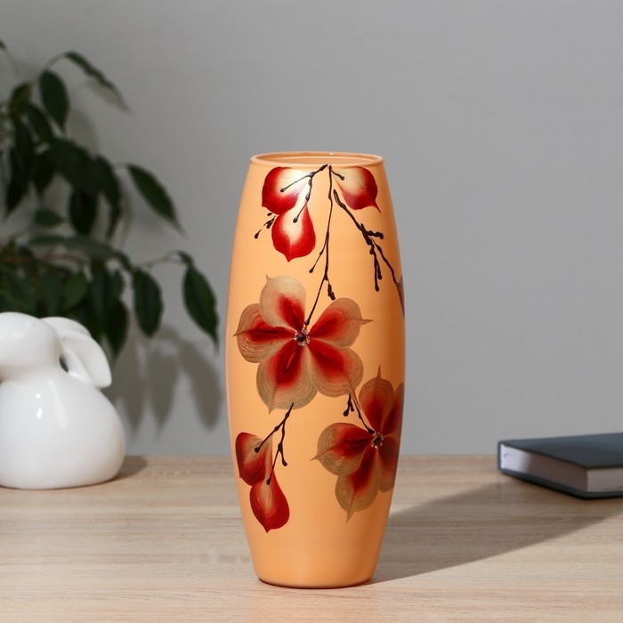 Ваза  Ваза "Александрия" d-7,5см 10х26см МИКС