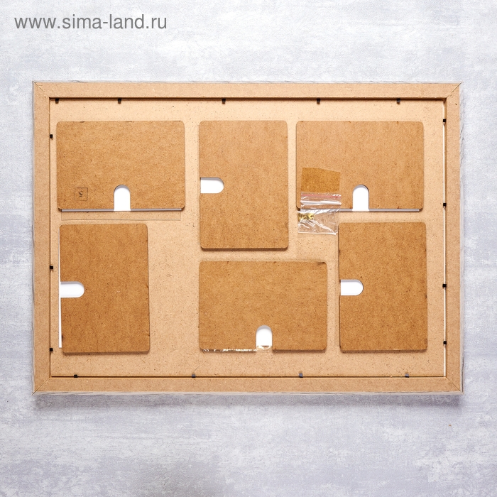 Фоторамка МДФ  Фоторамка МДФ "Путешествия" на 6 фото 52х36 см.