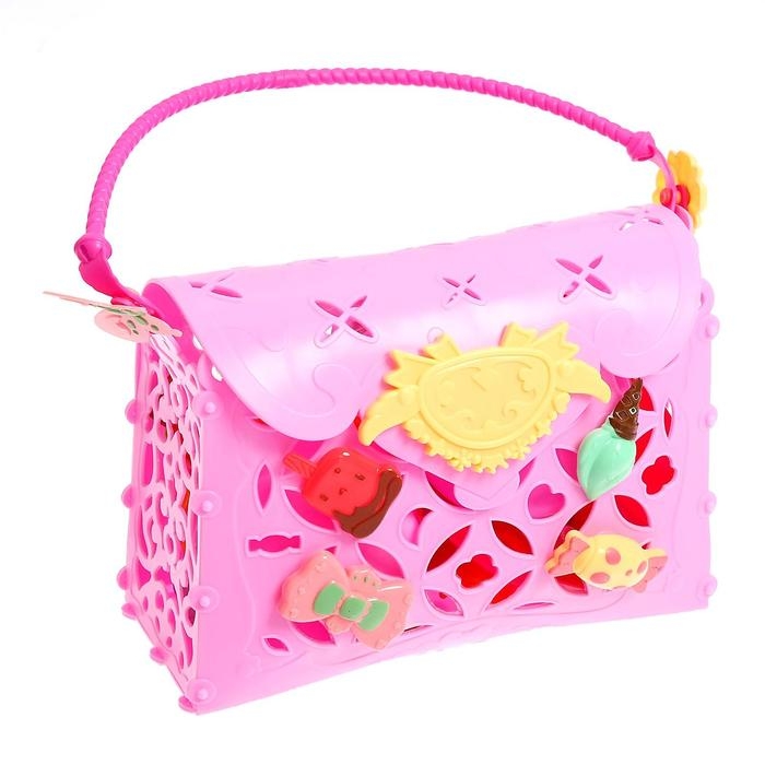 Игровой набор посуды «Для маленькой принцессы», в сумочке Игровой набор посуды «Для маленькой принцессы», в сумочке