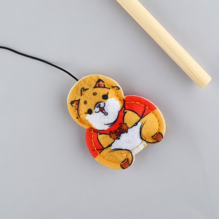 Дразнилка с игрушкой «Хомяк», 6 см Дразнилка с игрушкой «Хомяк», 6 см