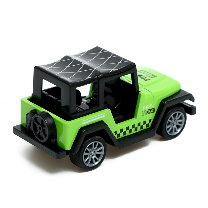 Машина металлическая «Крутые гонки. Внедорожник», инерция, 1:64, МИКС Машина металлическая «Крутые гонки. Внедорожник», инерция, 1:64, МИКС