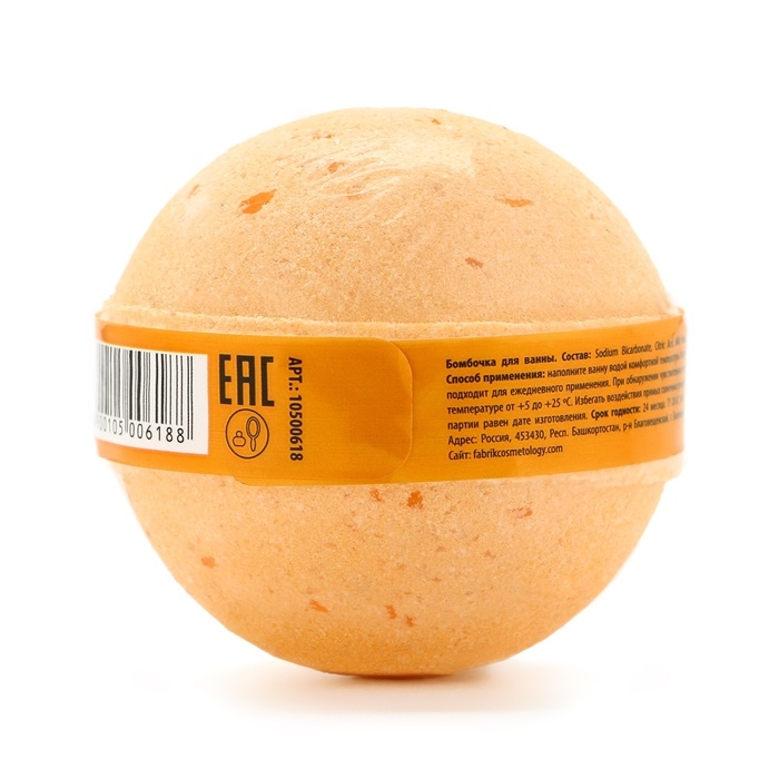 Бомбочка для ванны Бомбочка для ванны "Спелый персик", 120 г, аромат персика, PICO MICO