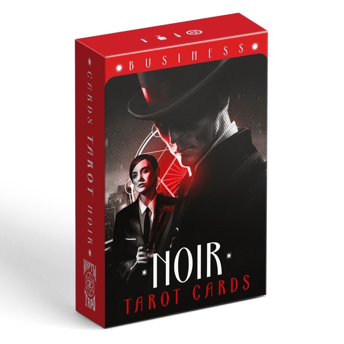 Таро на Хэллоуин «NOIR», 78 карт (6х9 см), 16+ Таро на Хэллоуин «NOIR», 78 карт (6х9 см), 16+