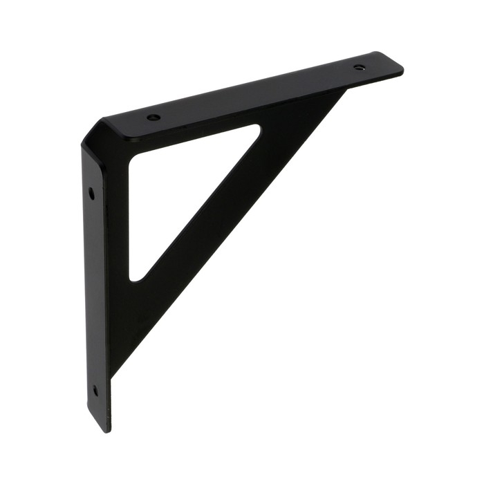 Кронштейн DELТА, мод.1, 145х145, 2 шт, цвет черный Кронштейн DELТА, мод.1, 145х145, 2 шт, цвет черный