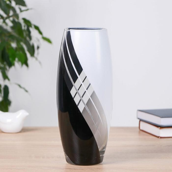 Ваза Ваза "Симона" чёрный h-26х11см d-7,5см