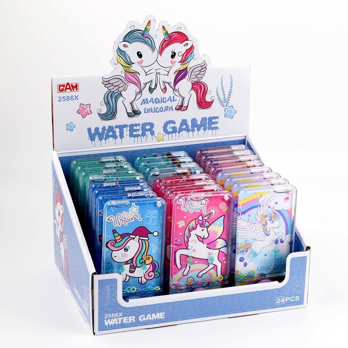 Водная игра с колечками «Единорог», вид МИКС Водная игра с колечками «Единорог», вид МИКС