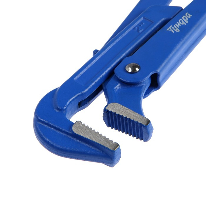 Ключ трубный рычажный ТУНДРА, плоский зажим 90°, раскрытие до 65 мм, №3, 2 Ключ трубный рычажный ТУНДРА, плоский зажим 90°, раскрытие до 65 мм, №3, 2"