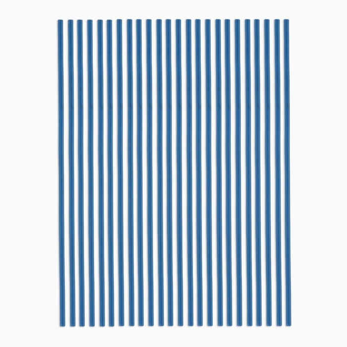 Свечи для торта незадуваемые, голубые, 24 шт., 16,8 х 0,3 см Свечи для торта незадуваемые, голубые, 24 шт., 16,8 х 0,3 см