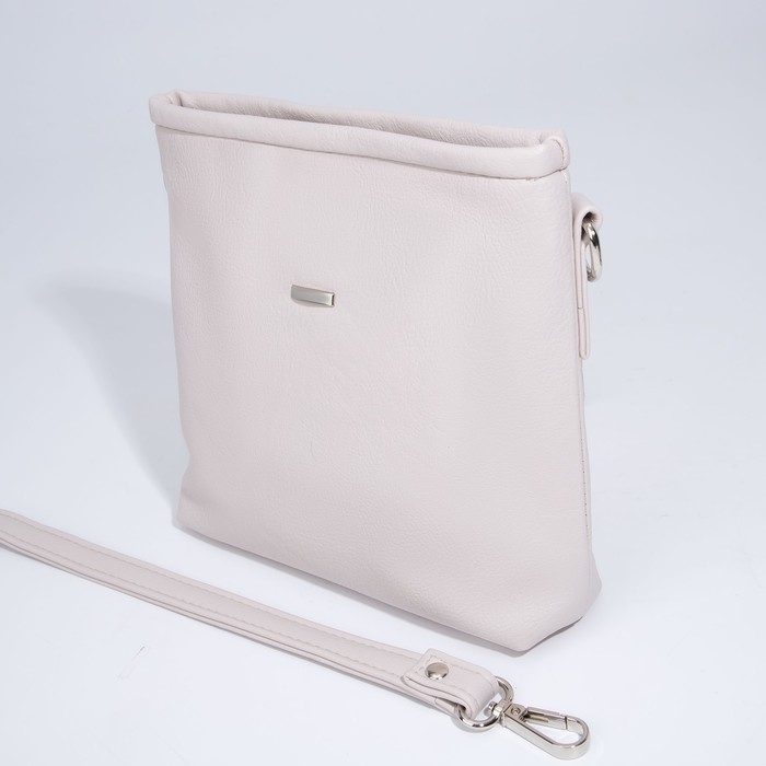 Сумка кросс-боди на молнии, цвет бежевый Сумка кросс-боди на молнии, цвет бежевый