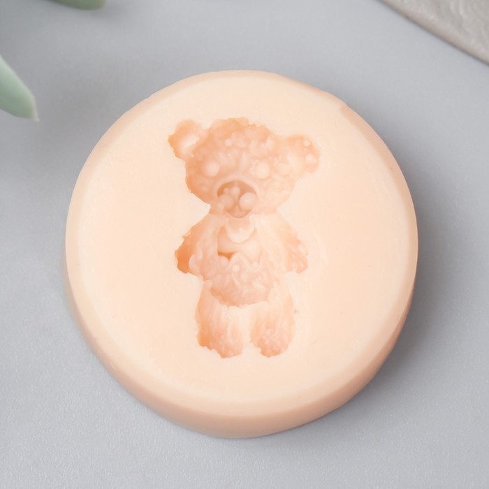 Молд силикон Молд силикон "Медвежонок" 2,2х1,3 см МИКС