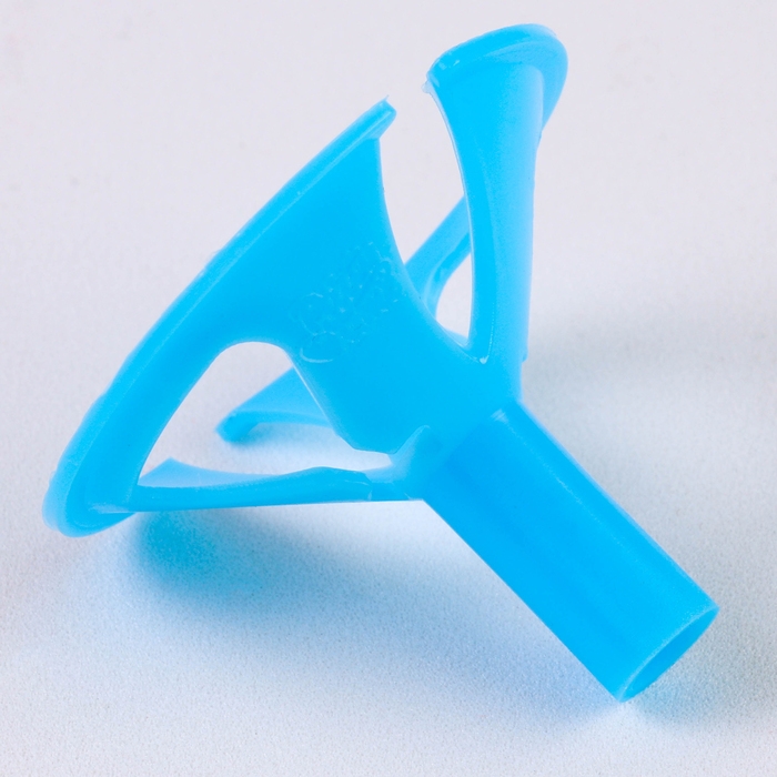 Держатель-зажим для шаров, d=5 мм, цвет голубой, набор 100 шт. Держатель-зажим для шаров, d=5 мм, цвет голубой, набор 100 шт.