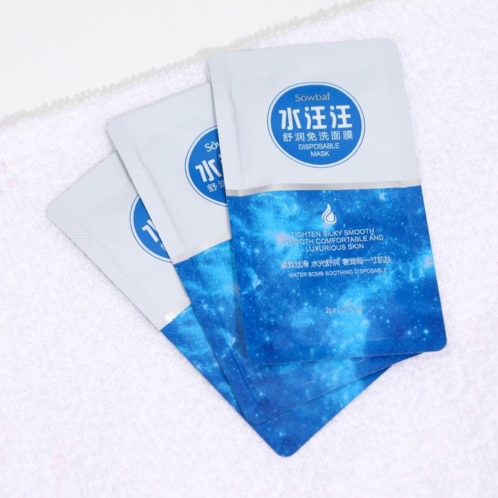 Ночная маска для лица с морской водой, 2 г, набор 30 шт. Ночная маска для лица с морской водой, 2 г, набор 30 шт.