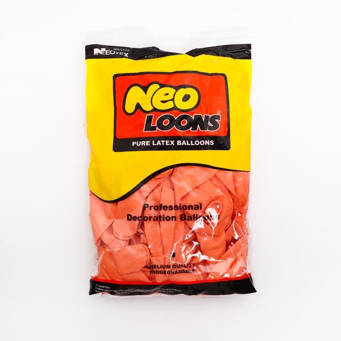 Шар латексный 12 Шар латексный 12", макарун, набор 50 шт., цвет персиковый