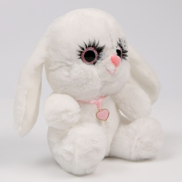 Мягкая игрушка «Зайка» , цвет белый Мягкая игрушка «Зайка» , цвет белый