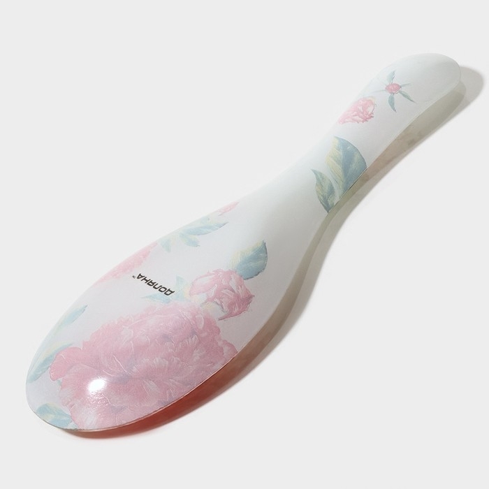 Подставка стеклянная под ложку Доляна «Пионы», 23,5×8,3 см Подставка стеклянная под ложку Доляна «Пионы», 23,5×8,3 см