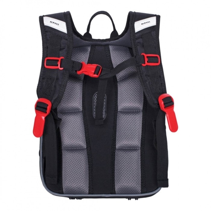 Рюкзак каркасный 35 х 26 х 14 см, Across 490, наполнение: мешок, серый 23-490-5 Рюкзак каркасный 35 х 26 х 14 см, Across 490, наполнение: мешок, серый 23-490-5