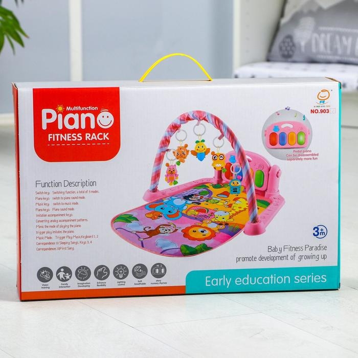 Развивающий музыкальный коврик «Малыши», 73х47 см. Развивающий музыкальный коврик «Малыши», 73х47 см.